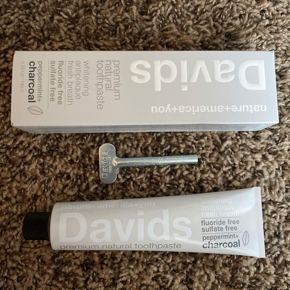 Toothpaste Davids BRAND NEW